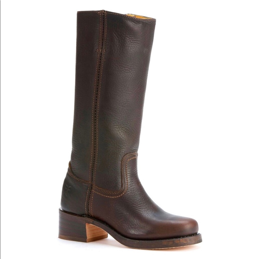 Frye chocolate Campus boot